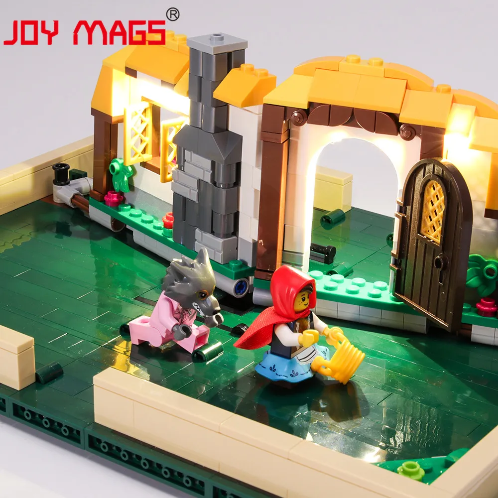 Набор светодиодных ламп JOY MAGS для всплывающей книги серии 21315 Ideas совместим с SY1248