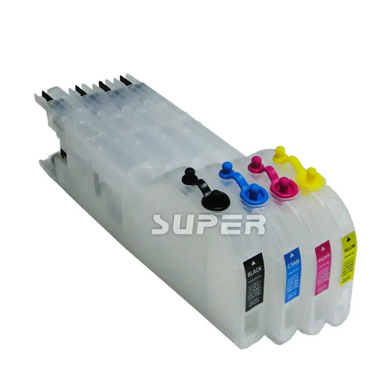

Refillable Ink Cartridge Kit for Brother LC71 LC12 LC40 LC73 LC75 LC77 MFC-J430W