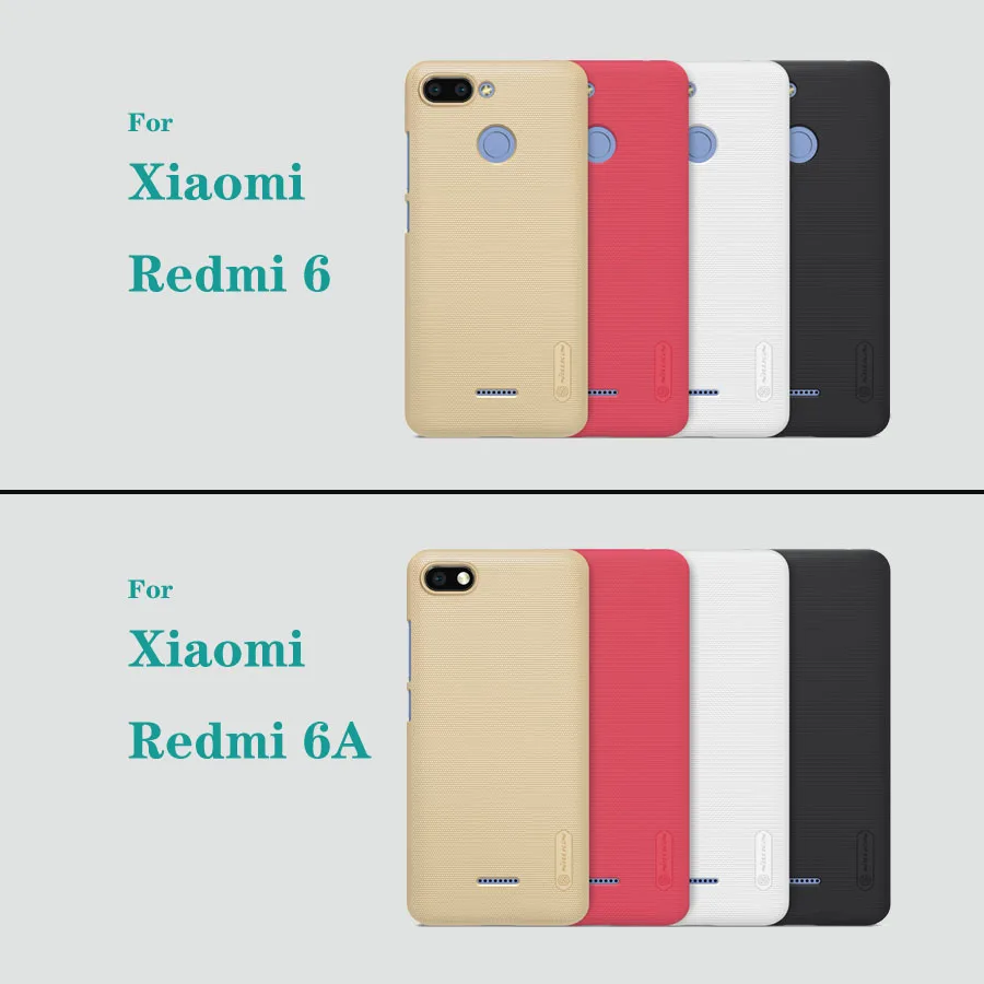 Чехол для Xiaomi Redmi 6 6A Оригинальный чехол Nillkin высокого качества суперматовый
