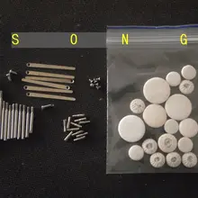 Кларнет Запчасти для ремонта, винты+ кларнет кожаные колодки полный набор 17 подушечек