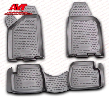 

Floor mats for Vaz / Lada Samara 2113/2114/2115 4 pcs rubber rugs non slip rubber interior car styling accessories