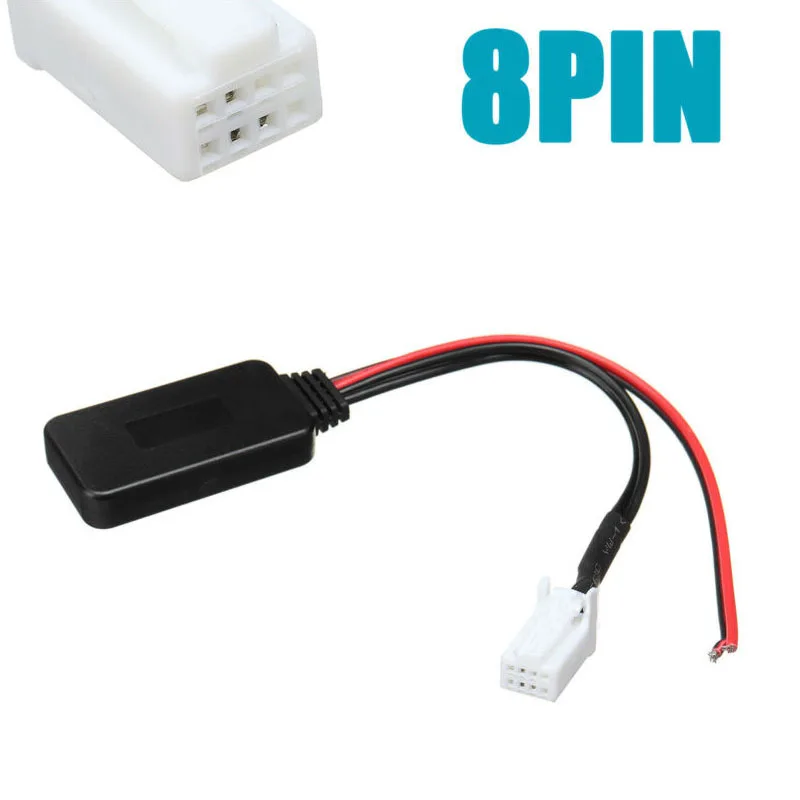 8PIN Bluetooth адаптер интерфейс Aux кабель для 2007-10 Suzuki SX4 Grand Vitara