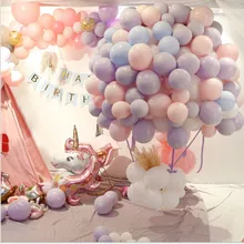 25 teil/los 10 inch Macaron Latex luftballons Hochzeit Geburtstag Dekoration Globos Baby Dusche Mädchen Geburtstag Party Helium Ballon Neue