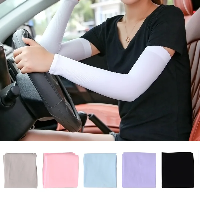 

1 Pair Men Women Arm Sleeves Summer Sun UV Protection Arm Sleeves FS99