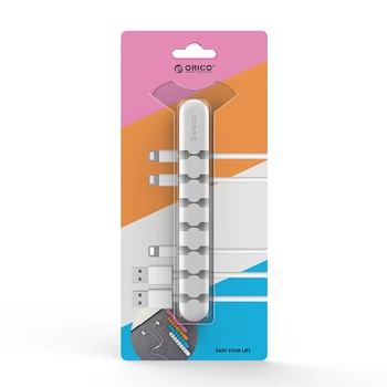 

Multipurpose Desktop Cable Winder Earphone clip Table Storage Tool Management Wire Cord fixer Silicone Holder 7 slot Strip