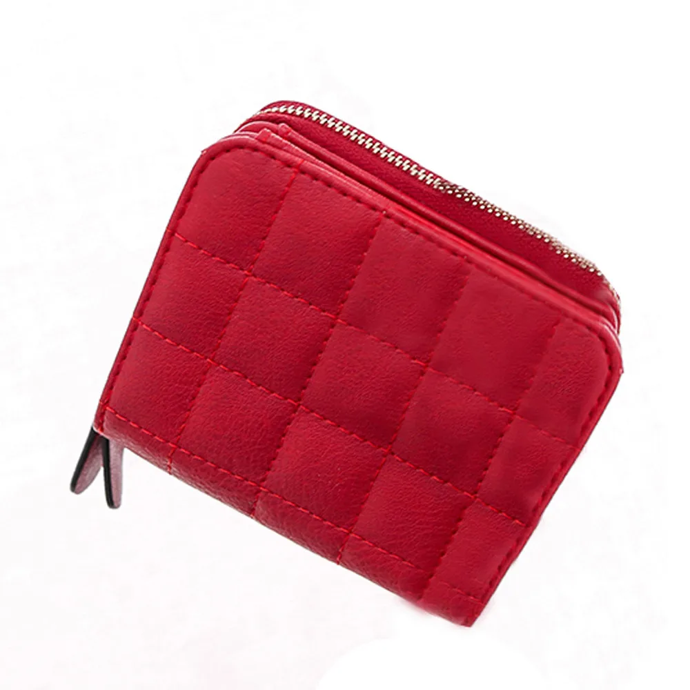 

2019 HOT Women's Wallet Card Holder Wallets Nubuck Chess Small Zipper Wallet Coin Purse Small Bag#T2