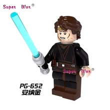 50 шт. супергероев джедаями Анакина строительные блоки действие блоки, друзья для мальчиков дом с рисунками из игр для детей игрушки