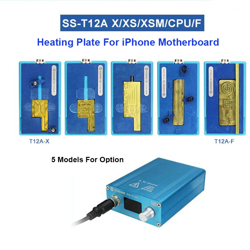 

SS-T12A iPhone X Mainboard Stratified Heat tool Disassembly Heating Station 185 degrees accurate Rapid Separation Tool