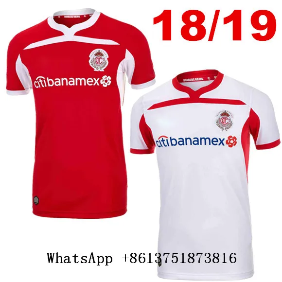 2018 взрослая футболка Депортиво Toluca рубашка 2019 для мужчин рубашки мальчиков Best
