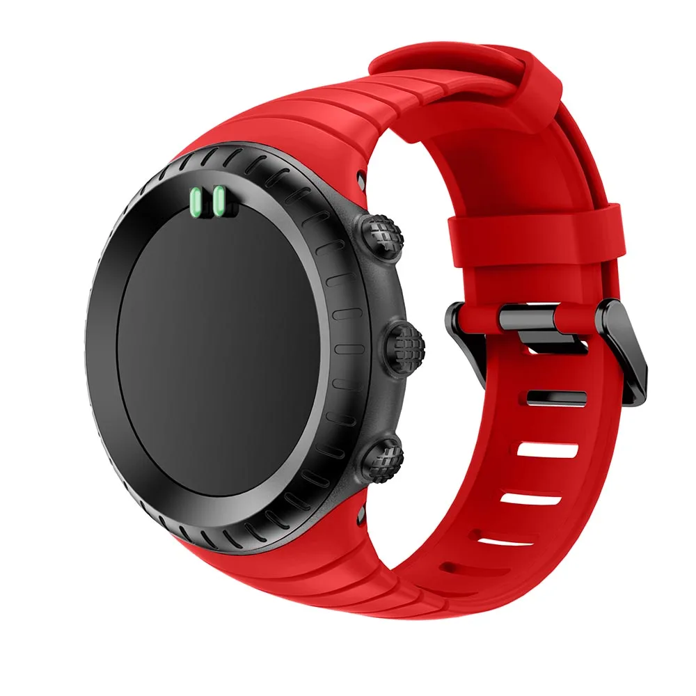 Силиконовые спортивные часы ремешок для Suunto Core сменный Браслет Модный часов