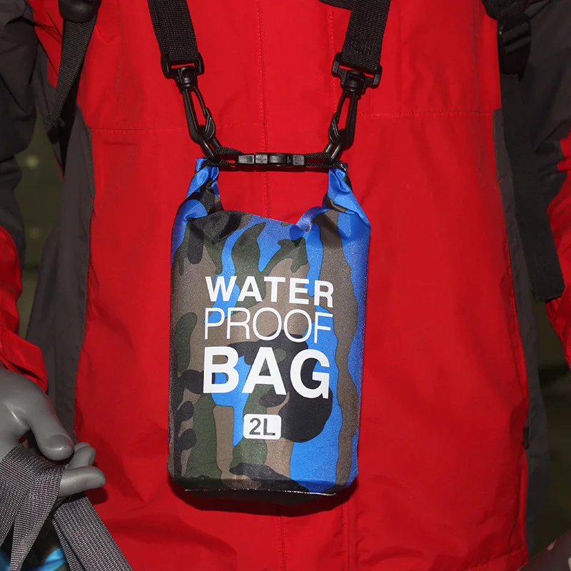 This 20L outdoor camouflage dry bag is perfect for your rafting trip, boating, camping or where ever you might go that you'll need to keep your clothes and supplies dry. They are great to put your fire starting gear in your emergency kits. This dry bag can likely save someone's life.