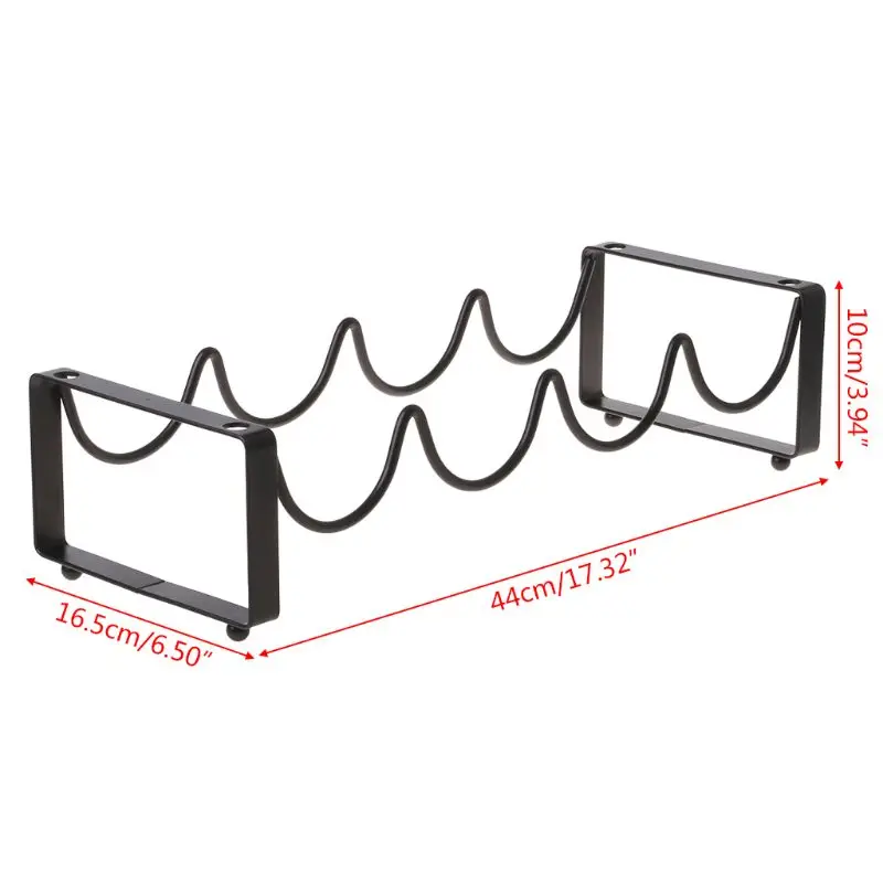 1 шт. 4 бутылки металлический Штабелируемый Держатель для красного вина стеллаж для хранения Экономия пространства дисплей стенд Кухня Бар инструменты