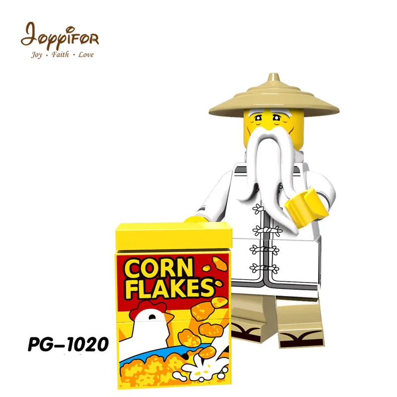 Joyiformaster wu Emmet Garmadon swordsman милый медвежонок строительный блок фильм Персонаж набор