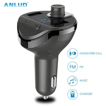 Bluetooth Car Kit Hands free FM Transmitter MP3 Music Player Dual USB Car Charger Support Micro SD TF Card Car MP3 Player A2DP