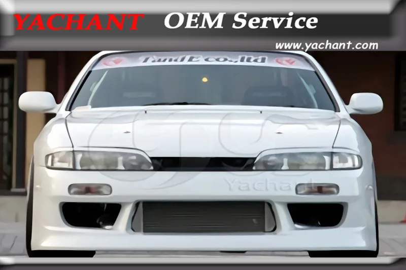 

Car-Styling Fiber Glass FRP Car Front Bumper Fit For 1995-1996 S14 Zenki Vertex Style Front Bumper