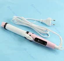 2in1 Instant Heat Hair Roller Straighter Curler Hair Beauty Set Iron 220V EU