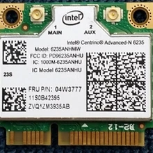 Для intel центрино Advanced-N 6235 6235AN 6235ANHMW FRU 04W3777 300 Мбит/с Половина мини PCI-e Беспроводная Bluetooth 4,0 карта