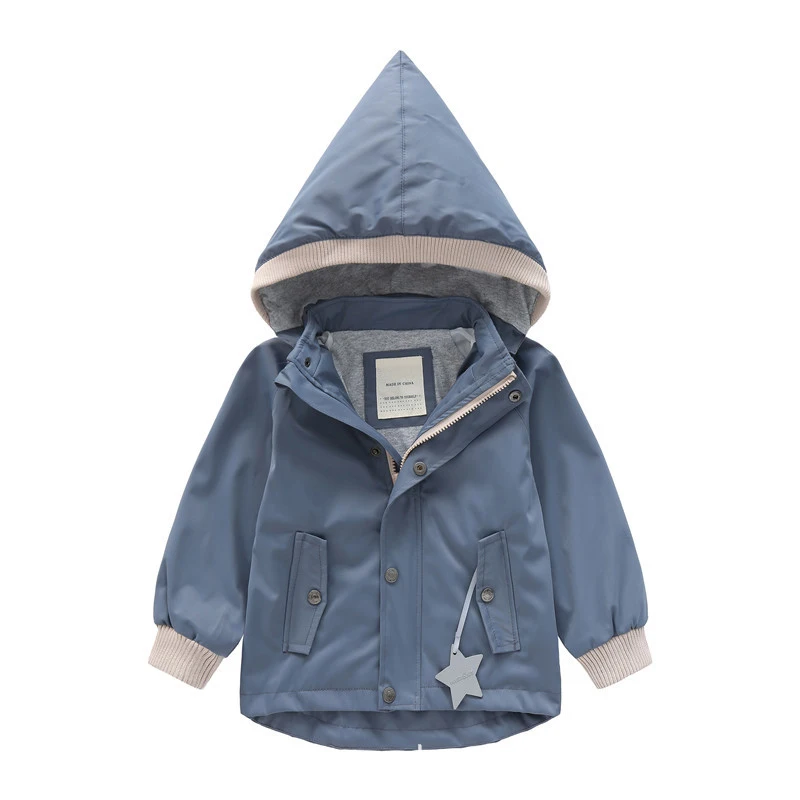 

IYEAL Newest 2024 Brand Kids Clothes Boys Jackets Children Hooded Windbreaker Baby Coat Girls Waterproof Hoodies For 2-10 Years