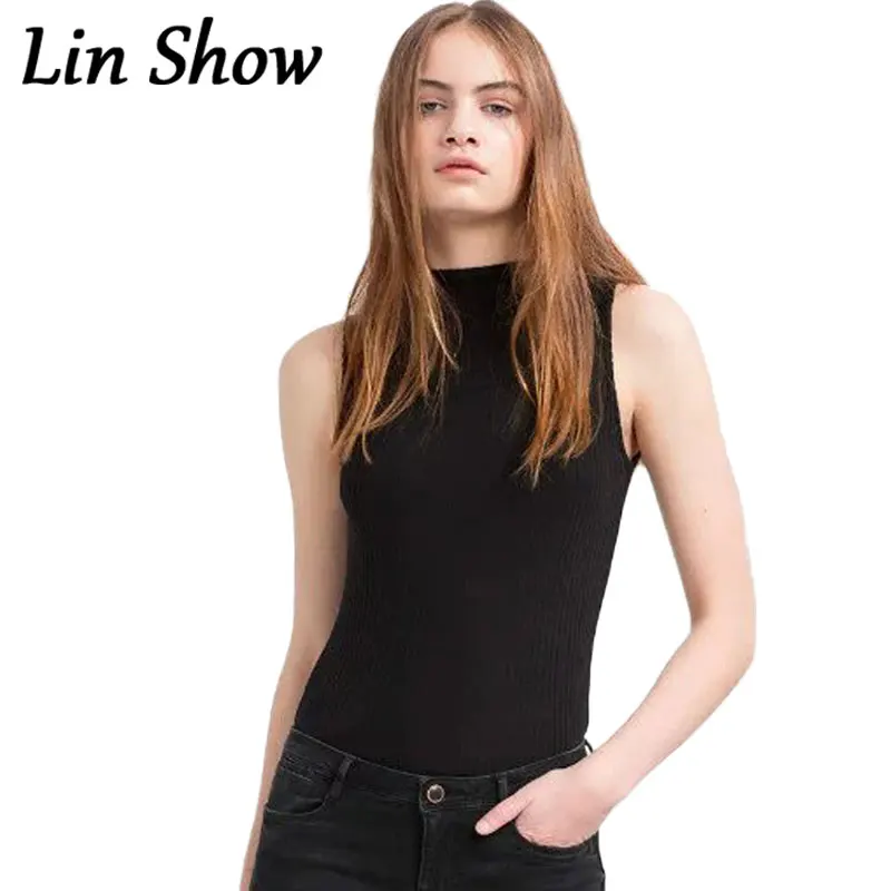 sleeveless tight shirt