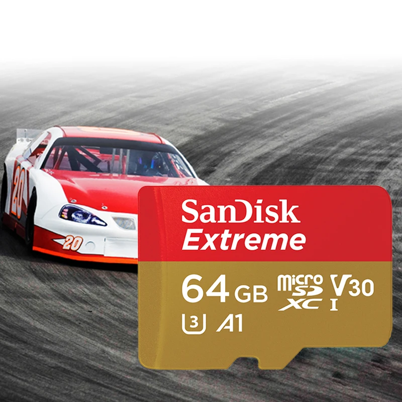 SanDisk карта памяти MicroSD 64 ГБ 32 ГБ 128 ГБ 512 Гб карта памяти MicroSDHC/SDXC U3 C10 100 МБ/с./с 4 k TF флэш-карты Cartao de Memoria tarjeta флешка