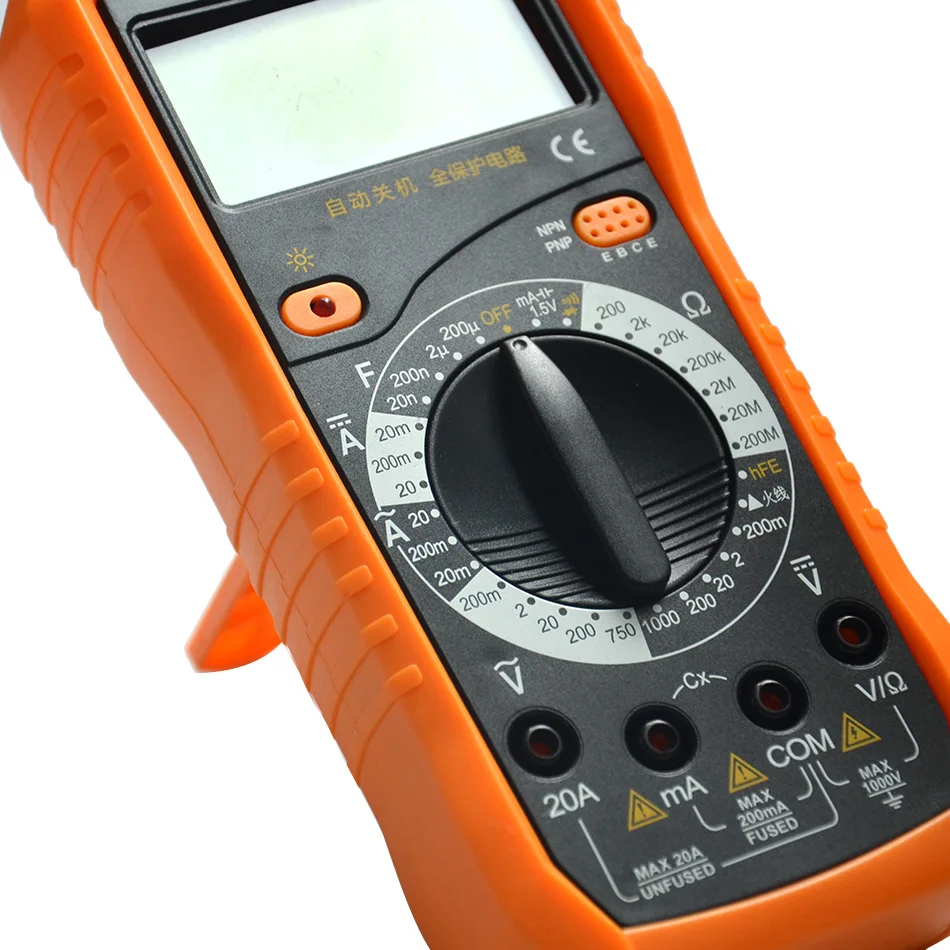 Digital Multimeter 9205 M Mobile Computer Repair Large Screen Anti-vibration Sleeve Metal Shield Anti-interference Ability