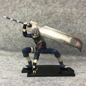 

15cm Naruto Hatake Kakashi fighting figure PVC Doll anime toys collection Cartoon for friend gift