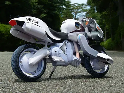 3D Бумага модель DIY для красивый мотоцикл