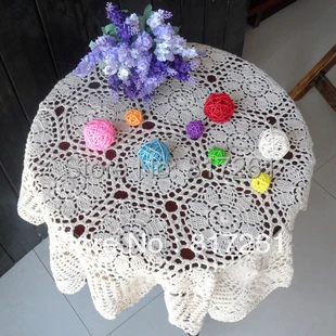 

Free shipping Beige fabric tablecloths dinning table decoration overlay lace flowers table cloth cover for wedding decoration