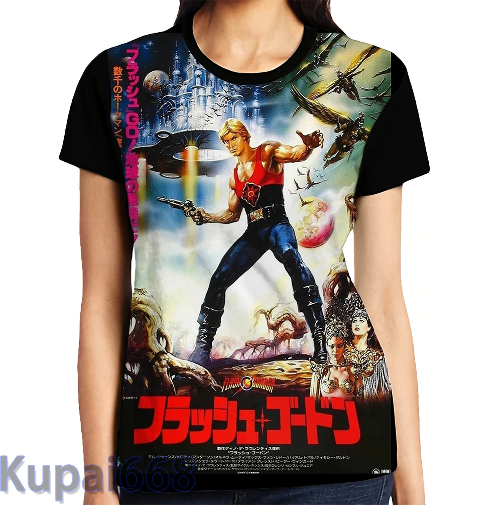 Funny Graphic Print T Shirt Men Tops Tees Flash Gordon Japanese Women T Shirt Short Sleeve Casual Tshirts T Shirts Aliexpress