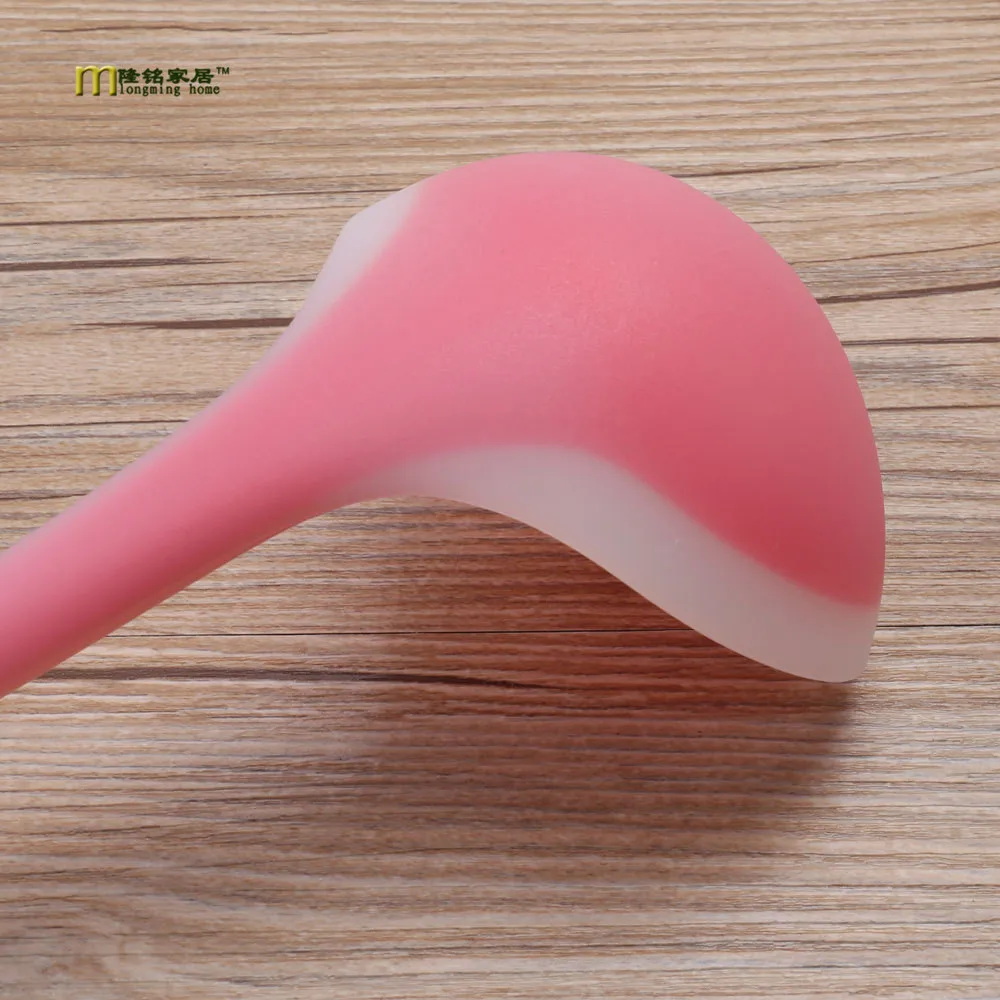 1PC High Quality Silicone Kitchen tool spoon Cooking Spoon Dinner Tableware Cooking Tools Kitchen Accessories LB 339