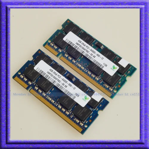 Prix pour NOUVEAU 8 GB 2x4 GB DDR2-800 PC2-6400 800 MHZ 200pin ddr2 800 SO-DIMM 200-PIN 4G NON ECC RAM MÉMOIRE d'ordinateur portable Notebook sodimm RAM Prix pour NOUVEAU 8 GB 2x4 GB DDR2-800 PC2-6400 800 MHZ 200pin ddr2 800 SO-DIMM 200-PIN 4G NON ECC RAM MÉMOIRE d'ordinateur portable Notebook sodimm RAM