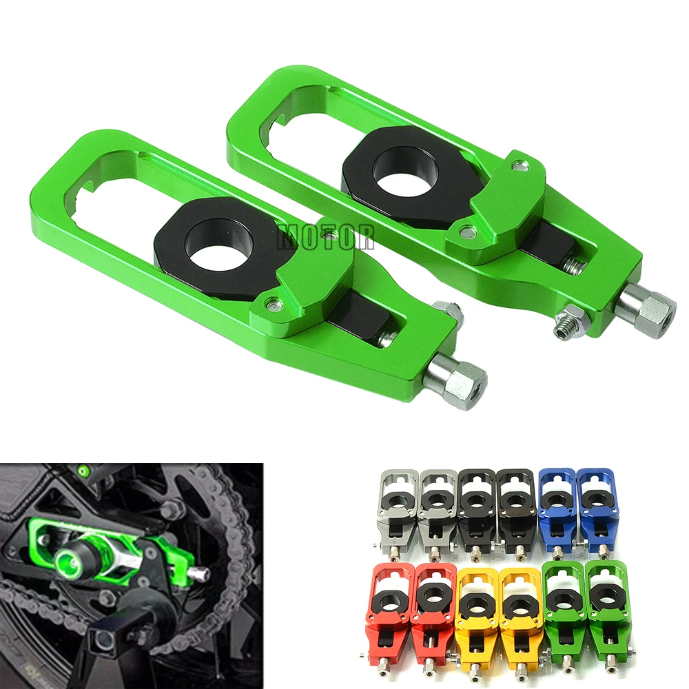 Chain Adjusters Tensioners Motorcycle For Kawasaki Z 900 Z900 2017 2018