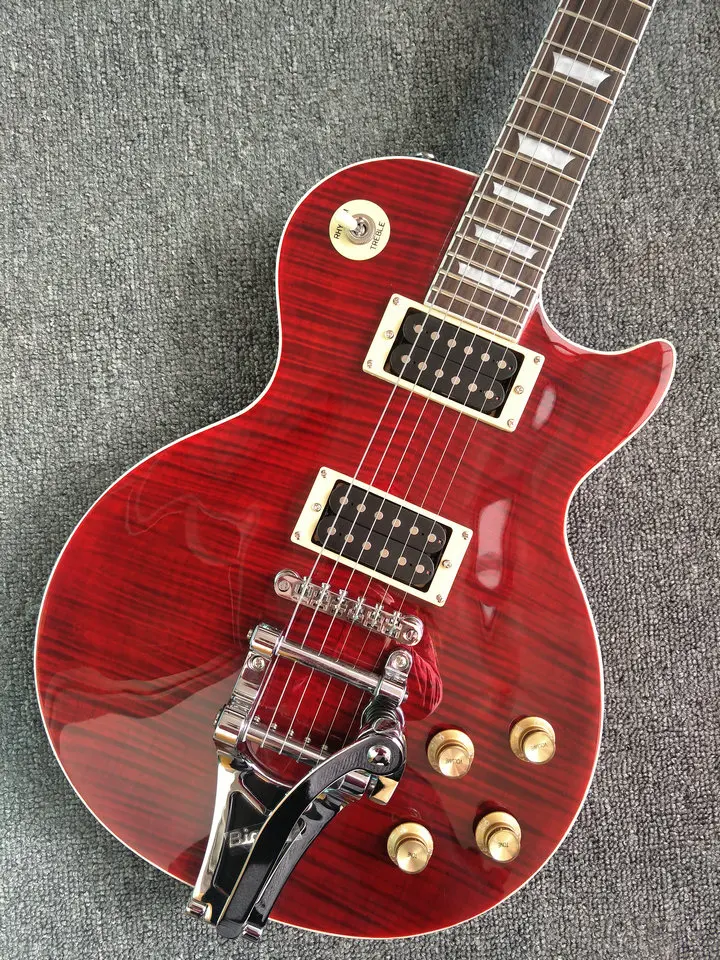 best selling Custom shop standard Electric guitar with bigsby tremolo