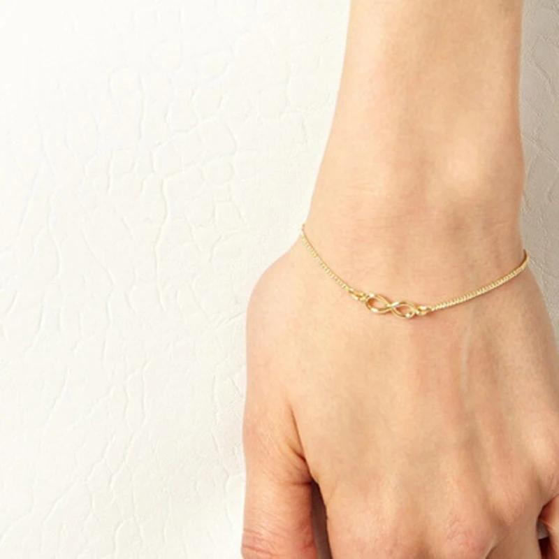 

European and American fashion accessories new fashion contracted lucky 8 words Roman numerals 8 bracelet
