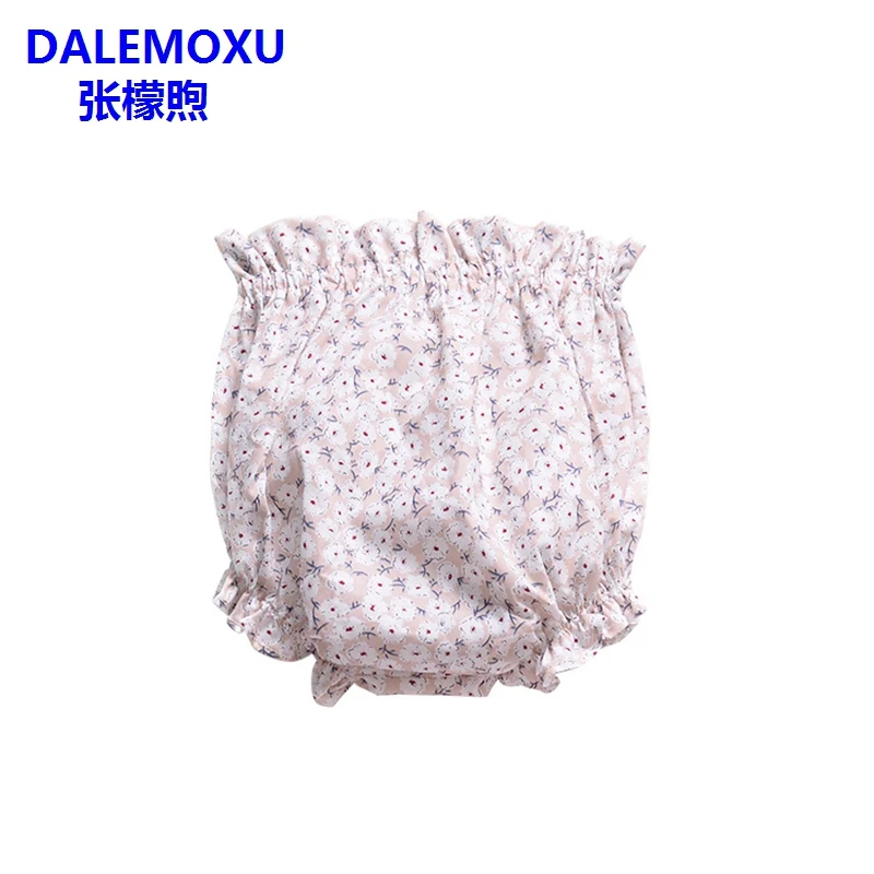 DALEMOXU/детское нижнее белье с рюшами для девочек милые короткие трусики цветочным