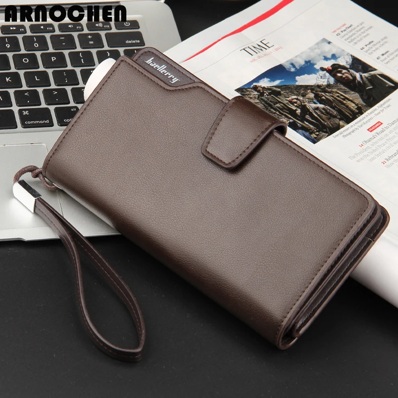 Business Wallet Men's Wallet Multifunction Pocket Casual Clutch Men's