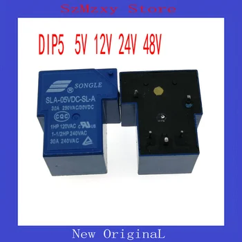 

2PCS Relay DIP5 SLA-24VDC-SL-A SLA-12VDC-SL-A SLA-05VDC-SL-A SLA-48VDC-SL-A 5V 12V 24V 48V 30A