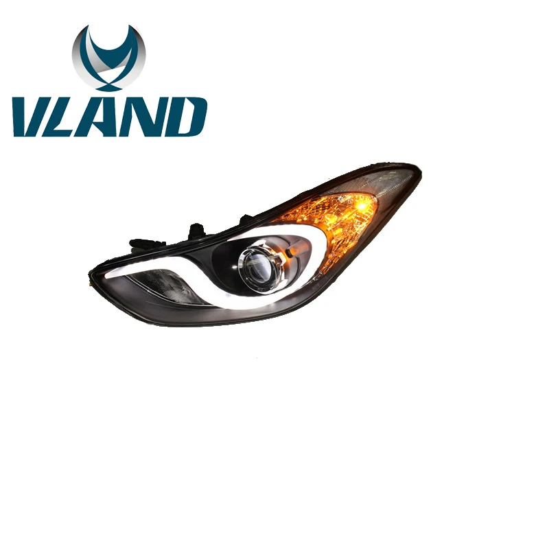 VLAND производитель для автомобильных головных ламп Elantra светодиодный светильник с