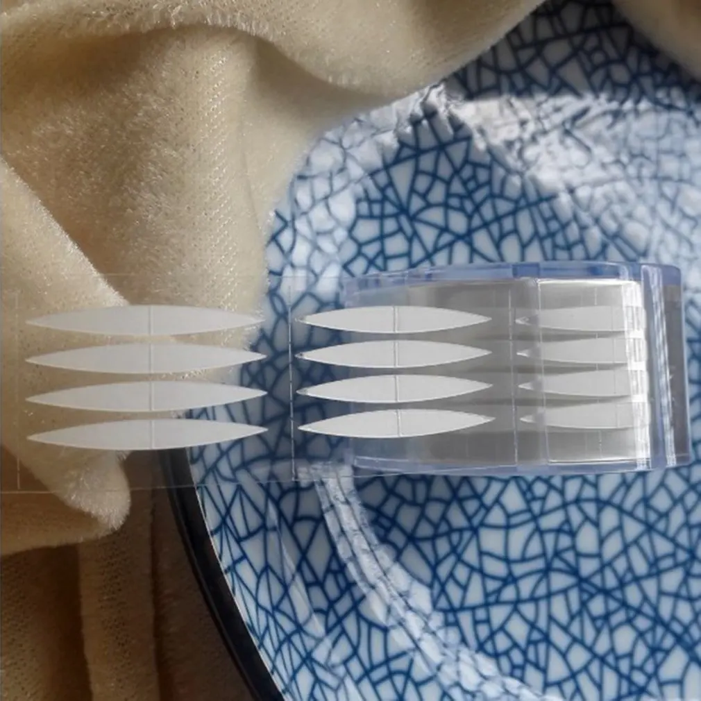 220 пар/лот оливки как внутри тени для век Невидимый лента для век