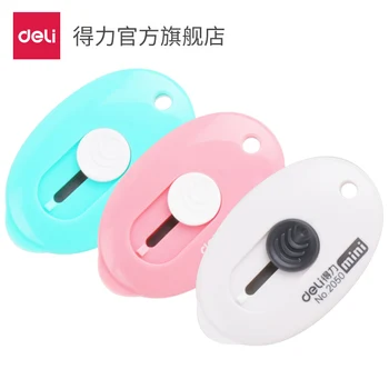 

Utility knife, candy color, trumpet, mini, portable, unpacking, unboxing, opening envelope, student