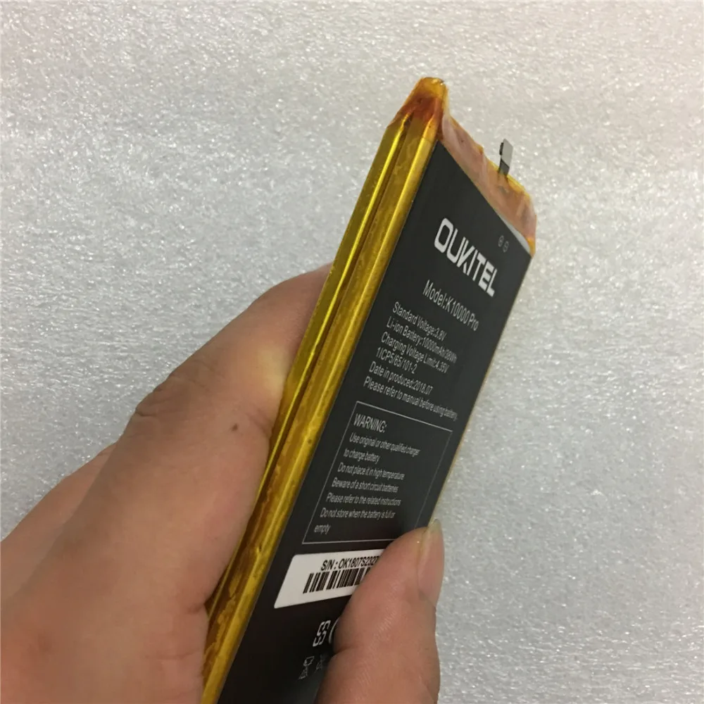 Oukitel k10000 Pro батарея 100% оригинальная большая емкость 10000 мАч Замена для oukitel