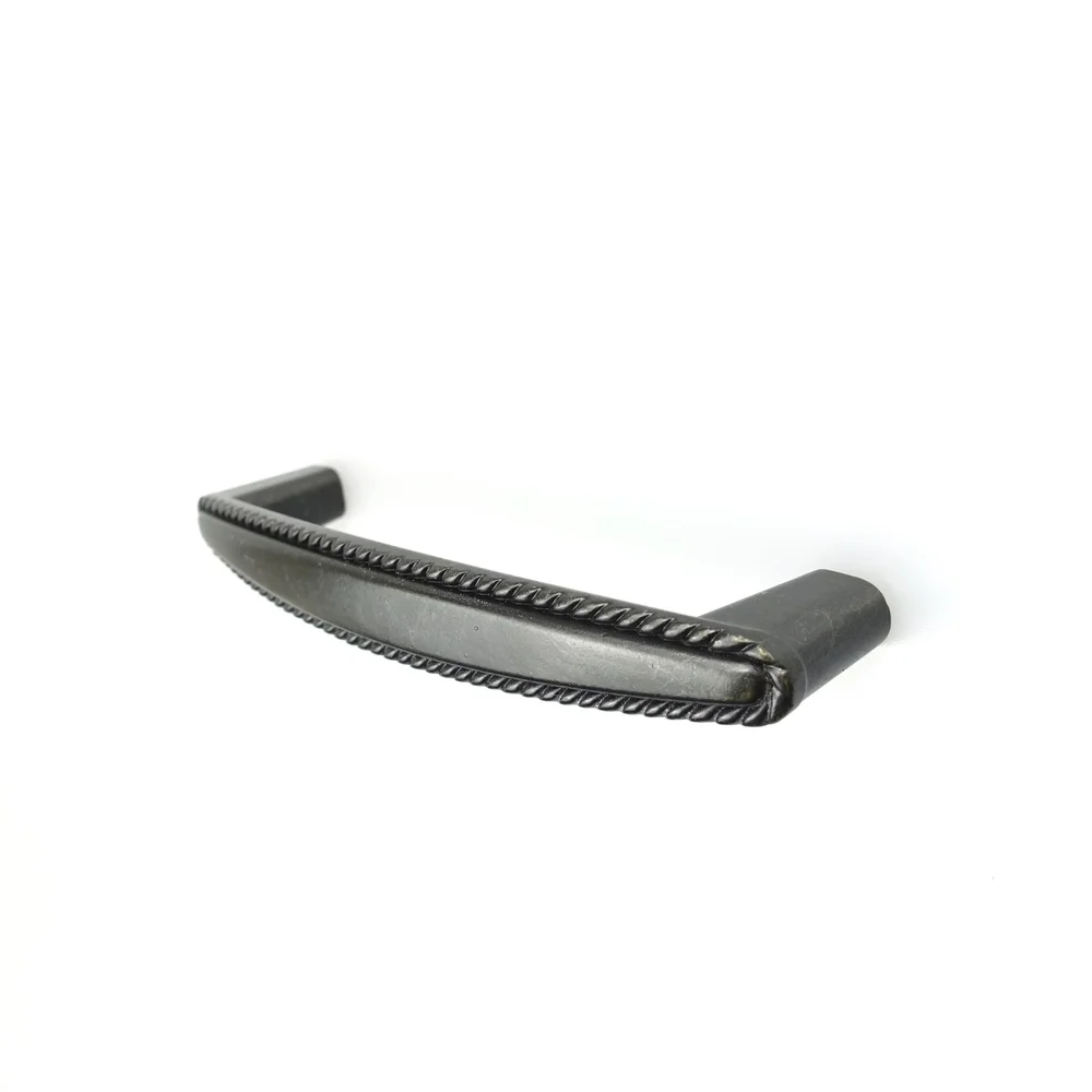 

Black Vintage Cabinet Pulls Cupboard Drawer Wardrobe Door Antique Pull Handles Knob Furniture Kitchen Hardware Knob Zinc Alloy
