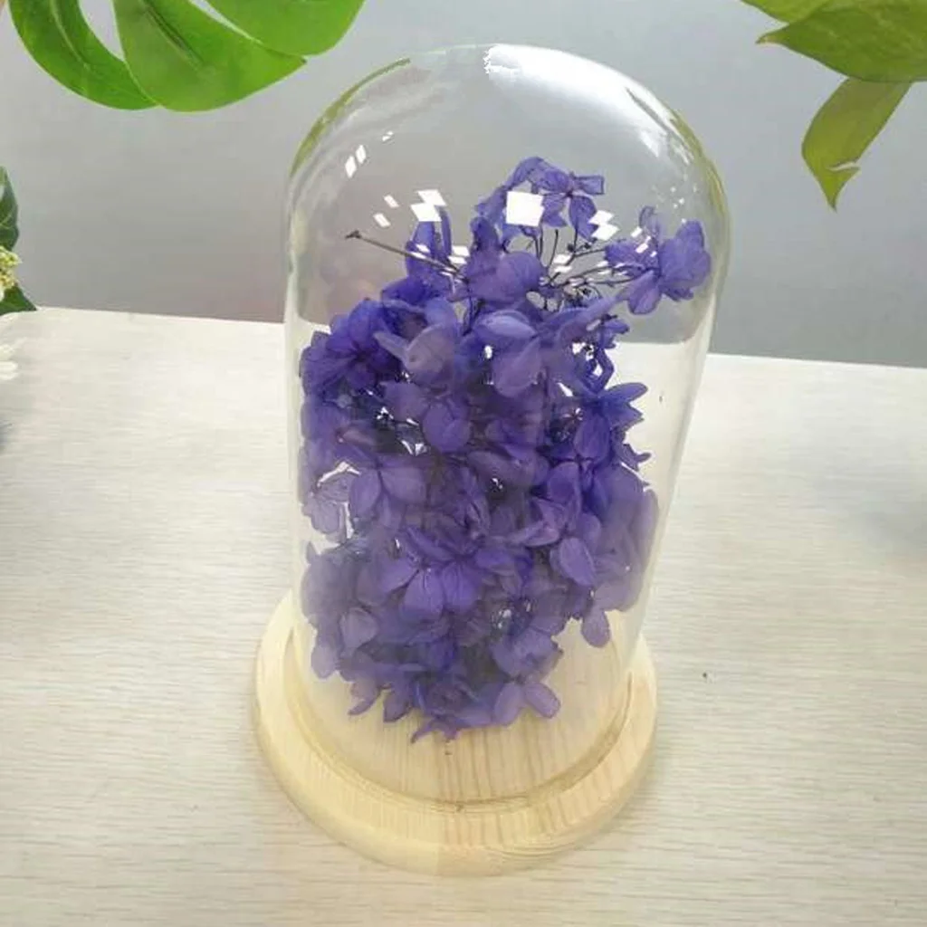 Real Natural Fresh Handmade Never Withered Hydrangea Preserved Flowers for Wedding Party Table Centerpiece Home Desk Decor