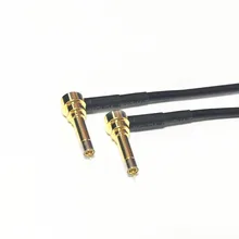 Провод для беспроводного модема MS156 под прямым углом к MS156 угловой разъем кабель RG174 20 см " оптом косичка