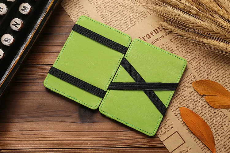 new hight quality fashion magic wallet PU leather men wallets carteira magica credit card holder male magic wallet for men