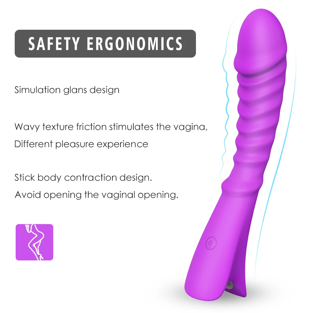 PHANXY Vibrators For Women Dildo G Spot Magic Wand Vibrator Vagina Clitoris Female Massager Masturbation Electric Motor Sex Toys (5)