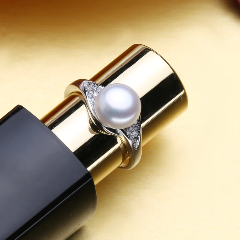 FENASY обручальное кольцо, кольца из натурального жемчуга для женщин, новое Ювелирное кольцо из пресноводного жемчуга, милое богемное Винтажное кольцо, хорошее ювелирное изделие
