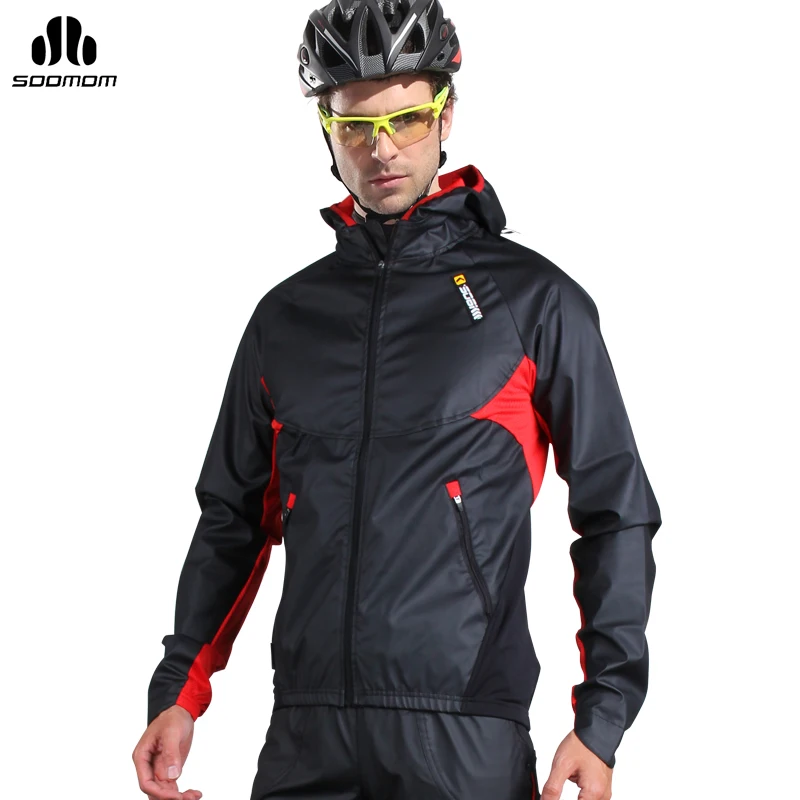 SOBIKE WINDOUT Thermal Warm Men Women Bicycle Jacket Wind Cycling