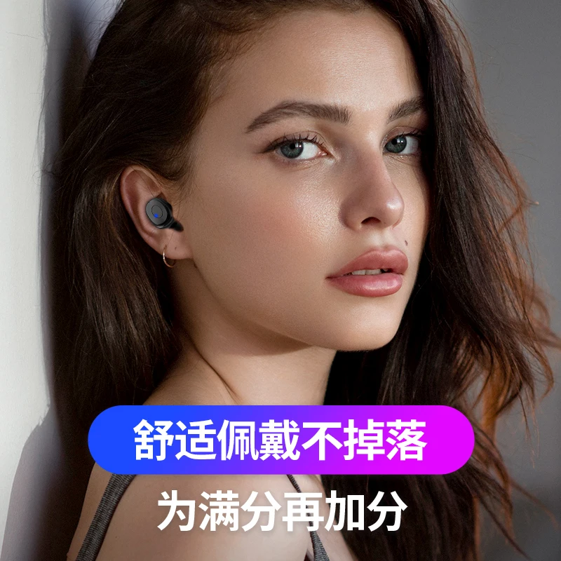 AK Yinyoo A13 T6 5D Bluetooth 5 0 TWS Беспроводные водонепроницаемые наушники с шумоподавлением