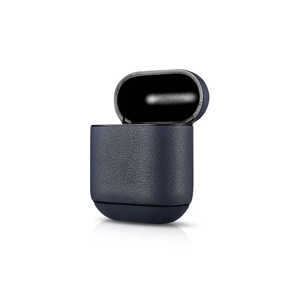 JINSERTA чехол для наушников для Airpods из натуральной кожи, чехол для наушников, аксессуары для наушников, защитный чехол для беспроводной гарнитуры